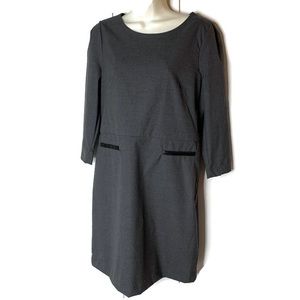 Gap Wednesday Adam’s Inspired dark Gray Shift Dress NWT